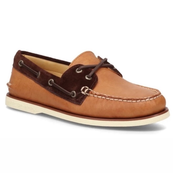 Sperry Men's Gold Cup Original 2-Eye Nautical Boat Shoes NEW Size 8.5 - Picture 1 of 9